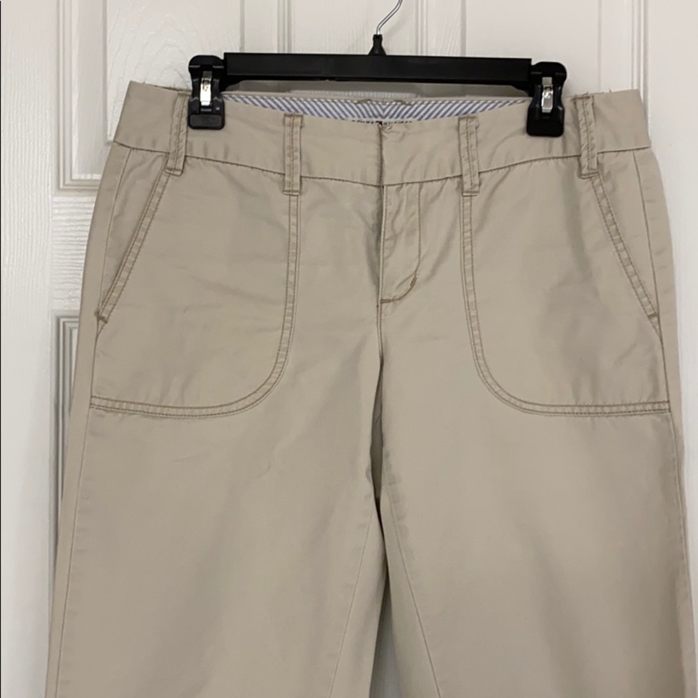 Khaki capris